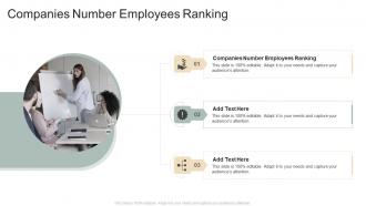 Companies Number Employees Ranking In Powerpoint And Google Slides Cpb