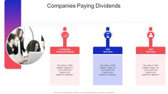 Companies Paying Dividends In Powerpoint And Google Slides Cpb