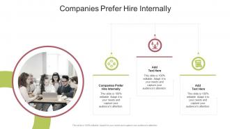 Companies Prefer Hire Internally In Powerpoint And Google Slides Cpb