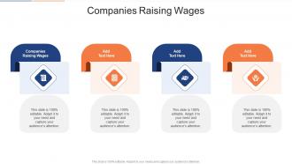 Companies Raising Wages In Powerpoint And Google Slides Cpb