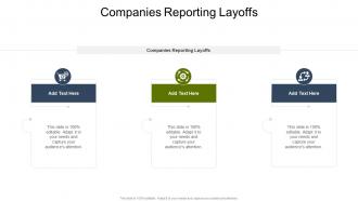 Companies Reporting Layoffs In Powerpoint And Google Slides Cpb
