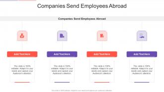 Companies Send Employees Abroad In Powerpoint And Google Slides Cpb