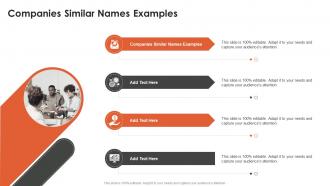 Companies Similar Names Examples In Powerpoint And Google Slides Cpb