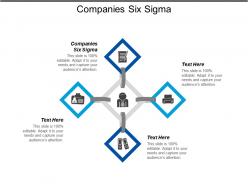 Companies six sigma ppt powerpoint presentation gallery backgrounds cpb