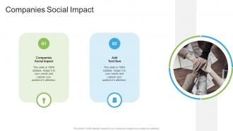 Companies Social Impact In Powerpoint And Google Slides Cpb