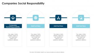Companies Social Responsibility In Powerpoint And Google Slides Cpb