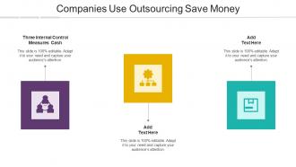 Companies Use Outsourcing Save Money In Powerpoint And Google Slides Cpb