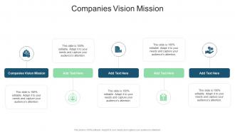 Companies Vision Mission In Powerpoint And Google Slides Cpb
