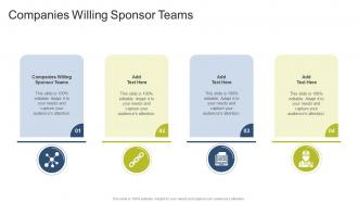 Companies Willing Sponsor Teams In Powerpoint And Google Slides Cpb