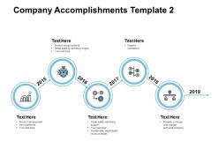Company accomplishments product development powerpoint presentation styles