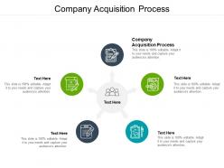 Company acquisition process ppt powerpoint presentation ideas deck cpb
