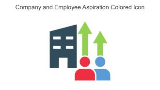 Company And Employee Aspiration Colored Icon In Powerpoint Pptx Png And Editable Eps Format