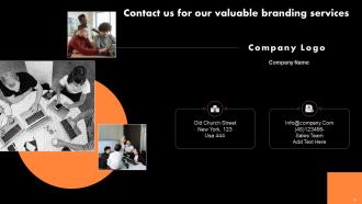 Company Branding Proposal Powerpoint Presentation Slides