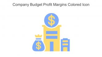 Company Budget Profit Margins Colored Icon In Powerpoint Pptx Png And Editable Eps Format