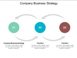 Company business strategy ppt powerpoint presentation slides format ideas cpb