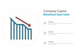 Company Capital Revenue Loss Icon