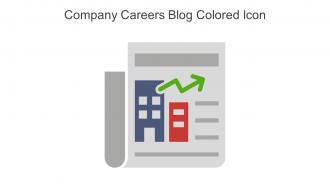 Company Careers Blog Colored Icon In Powerpoint Pptx Png And Editable Eps Format