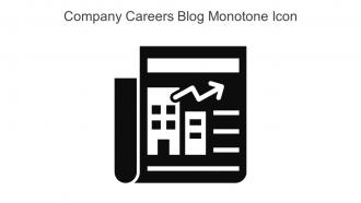 Company Careers Blog Monotone Icon In Powerpoint Pptx Png And Editable Eps Format