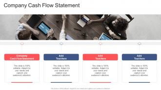Company Cash Flow Statement In Powerpoint And Google Slides Cpb