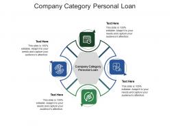 Company category personal loan ppt powerpoint presentation professional ideas cpb