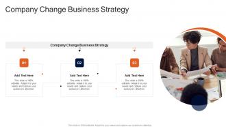 Company Change Business Strategy In Powerpoint And Google Slides Cpb
