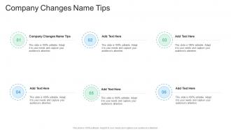 Company Changes Name Tips In Powerpoint And Google Slides Cpb