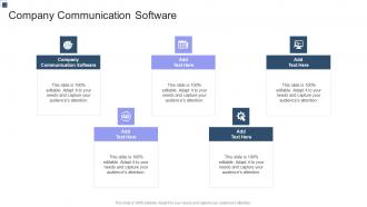 Company Communication Software In Powerpoint And Google Slides Cpb