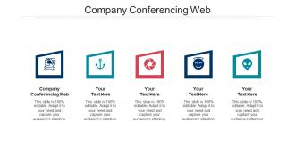 Company conferencing web ppt powerpoint presentation ideas outline cpb
