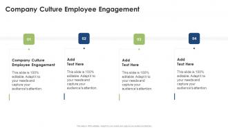 Company Culture Employee Engagement In Powerpoint And Google Slides Cpb
