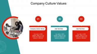 Company Culture Values In Powerpoint And Google Slides Cpb
