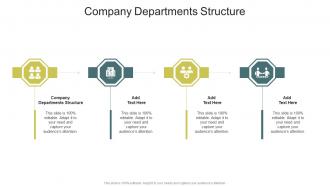 Company Departments Structure In Powerpoint And Google Slides Cpb