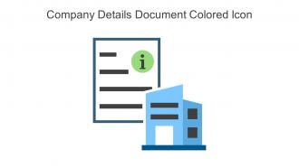 Company Details Document Colored Icon In Powerpoint Pptx Png And Editable Eps Format