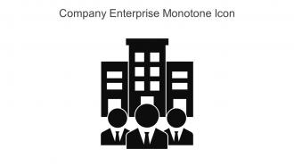 Company Enterprise Monotone Icon In Powerpoint Pptx Png And Editable Eps Format