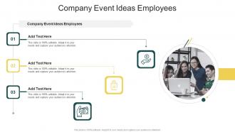 Company Event Ideas Employees In Powerpoint And Google Slides Cpb