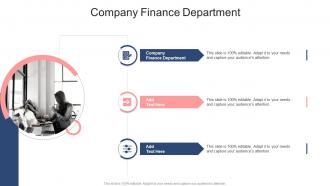 Company Finance Department In Powerpoint And Google Slides Cpb