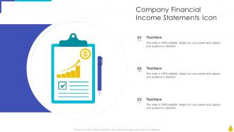 Company Financial Income Statements Icon