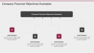 Company Financial Objectives Examples In Powerpoint And Google Slides Cpb