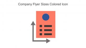 Company Flyer Sizes Colored Icon In Powerpoint Pptx Png And Editable Eps Format