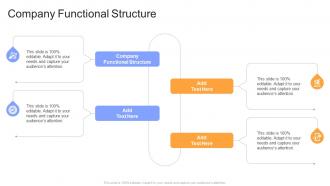 Company Functional Structure In Powerpoint And Google Slides Cpb