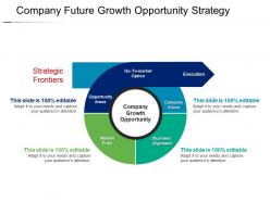 Company future growth opportunity strategy sample of ppt
