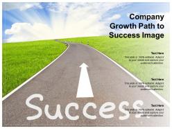 Company Growth Path To Success Image