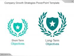 Company growth strategies powerpoint template