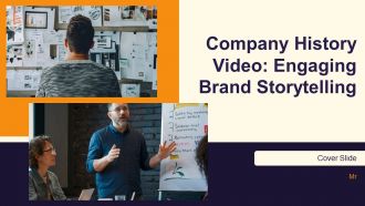 Company History Video Engaging Brand Storytelling PPT Mockup AT