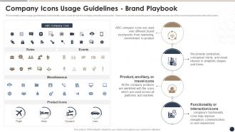 Company Icons Usage Guidelines Brand Playbook Ppt Inspiration Introduction