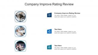 Company improve rating review ppt powerpoint presentation professional template cpb