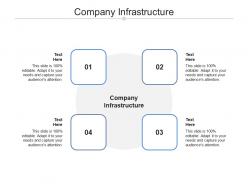 Company infrastructure ppt powerpoint presentation portfolio example topics cpb