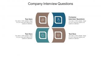 Company interview questions ppt powerpoint presentation pictures microsoft cpb