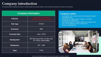 Company Introduction Aircall Investor Funding Elevator Pitch Deck
