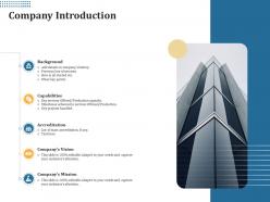 Company introduction capabilities m2005 ppt powerpoint presentation summary show