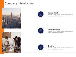 Company introduction how to mold elements of an organization for synergy and success ppt topics